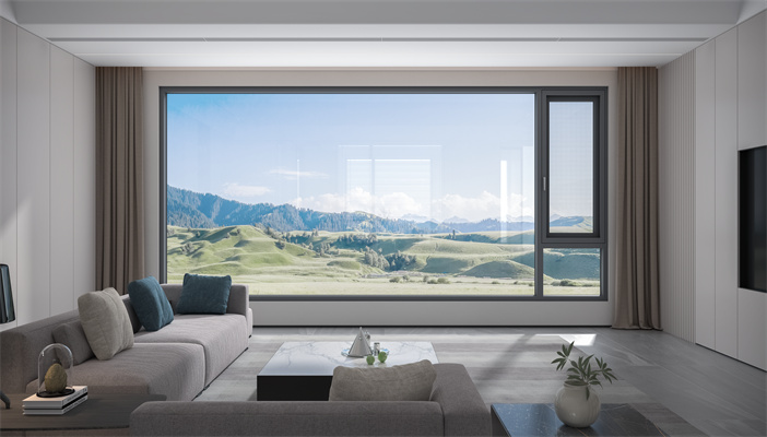 128一体外开窗_正面_